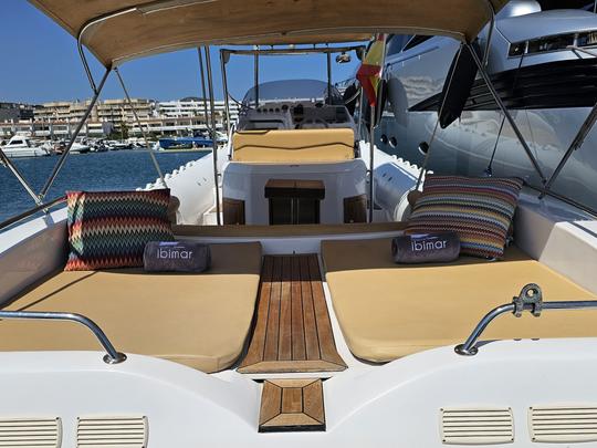 Sacs Stratos 42 RIB Boat "GOAT" to rent in Ibiza! Refit 2023