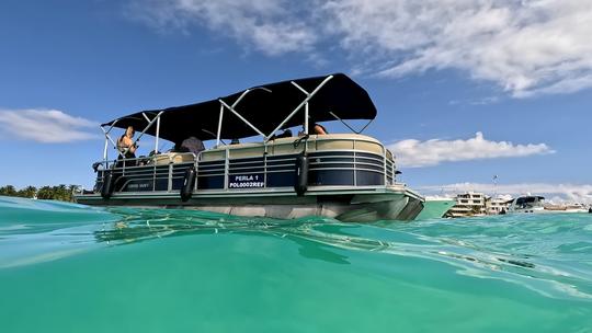 Croisière de fête de 28 pieds dans la région de Cancún-Isla Mujeres ! 🌞🚤