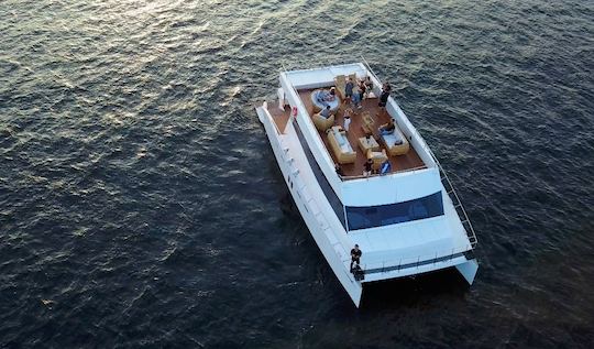 Catamaran premium de 60 pieds pour 60 personnes à Rio de Janeiro