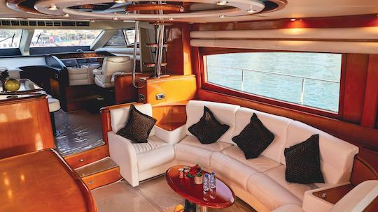 66ft Luxury Yacht: Exclusive Charter for Up to 25 Guests in Dubai