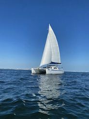 48ft Sailing Cataraman + Soundbathing, Meditation & Yoga