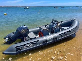 RIB rental in Faro for up to 6 guests