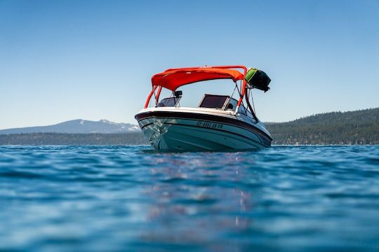 Wakeboard Boat on Lake Tahoe with tube - 4 Hours