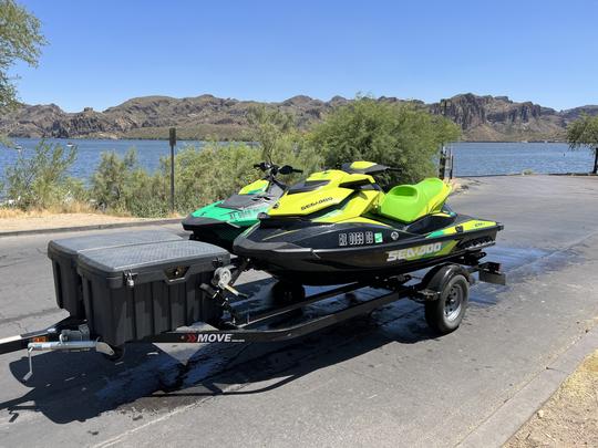 Location quotidienne de 2 SeaDoo JetSki (Disponibilités ce week-end)