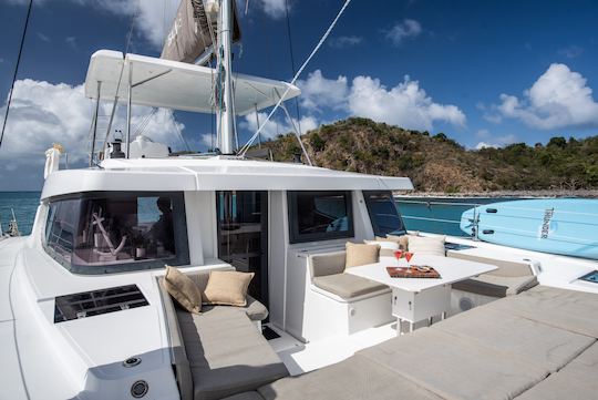 49' All Inclusive Private Luxury Sailing Charter Catamaran With Captain & Chef