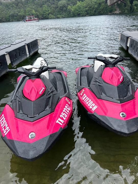 Seadoo Sparks 3up for Rent on Lake Austin and Lake Travis!