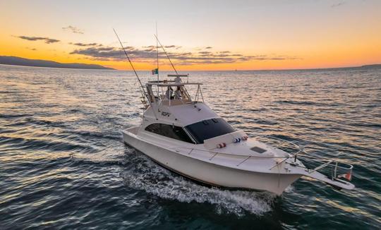 Hermoso yate de pesca deportiva Ocean Yacht 42 en Puerto Vallarta, Jalisco 