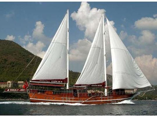 CELIK ES D. This Wonderful Deluxe Gulet is 32 m Long and for 16 People