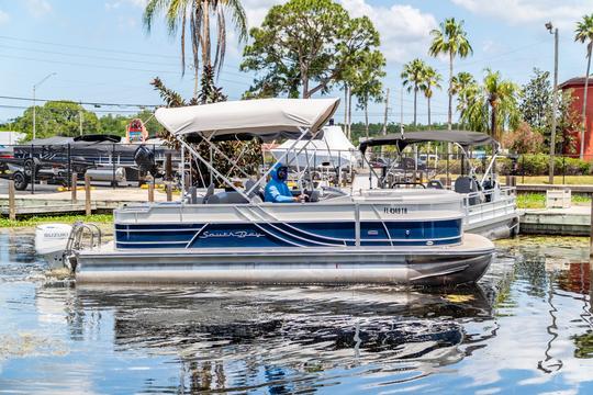 South Bay Pontoon Rear Fish Lake Tarpon, FL 