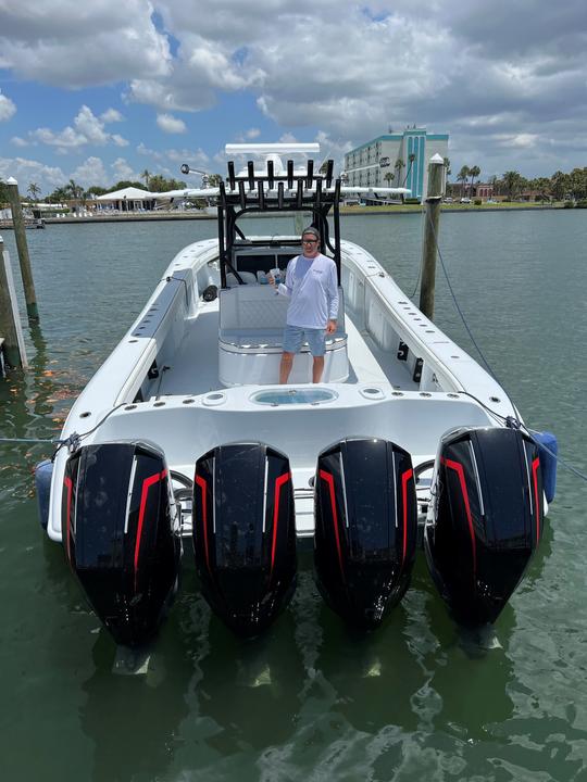 39' Yellowfin with Quad Engines, Fast & Fun, Cape Cod & the Islands