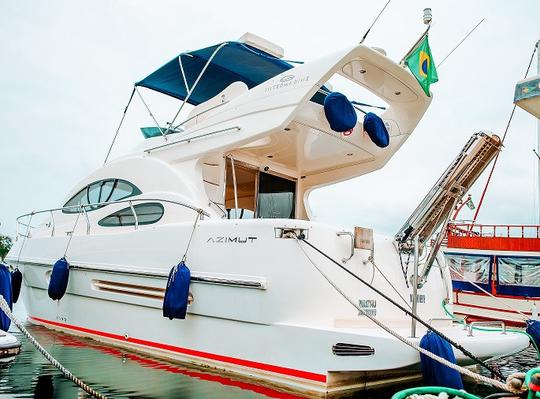 Alquiler de yate a motor Azimut Medina de 40 pies en Río de Janeiro, Brasil