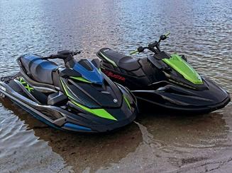 Nouveaux jet-skis Yamaha à Peanut Island 🏝️