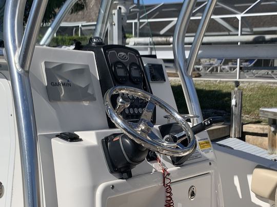 Seafox 226 Commander Center Console in Cape Cod