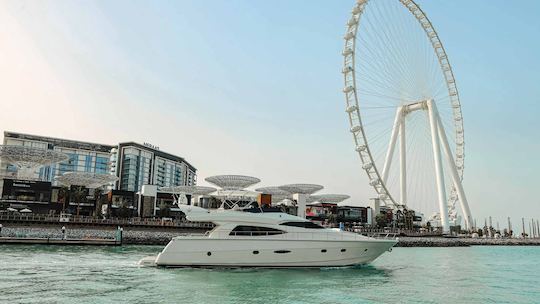 66ft Luxury Yacht: Exclusive Charter for Up to 25 Guests in Dubai