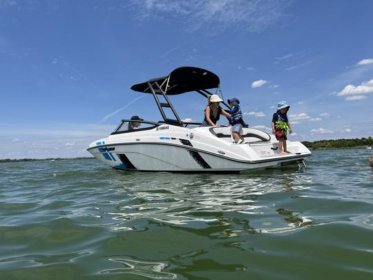 2022 Yamaha AR195 Powerboat at Joe Pool Lake