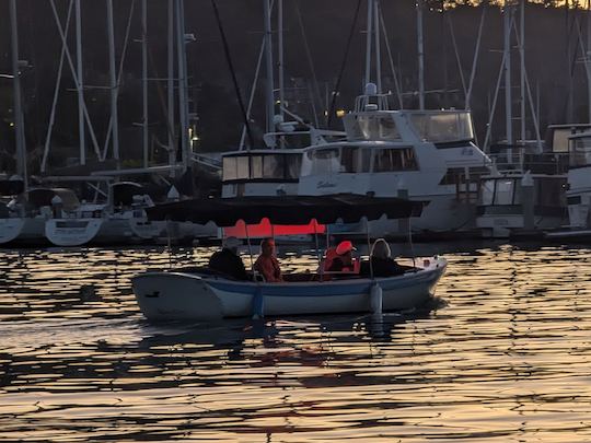 Aluguel de barco Duffy de 18 pés em Sausalito! (Vermelho, Barco 3)