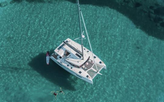 ADVENTURE AWAITS WITH THE (NEW) 2023 FOUNTAINE PAJOT 40 CATAMARAN