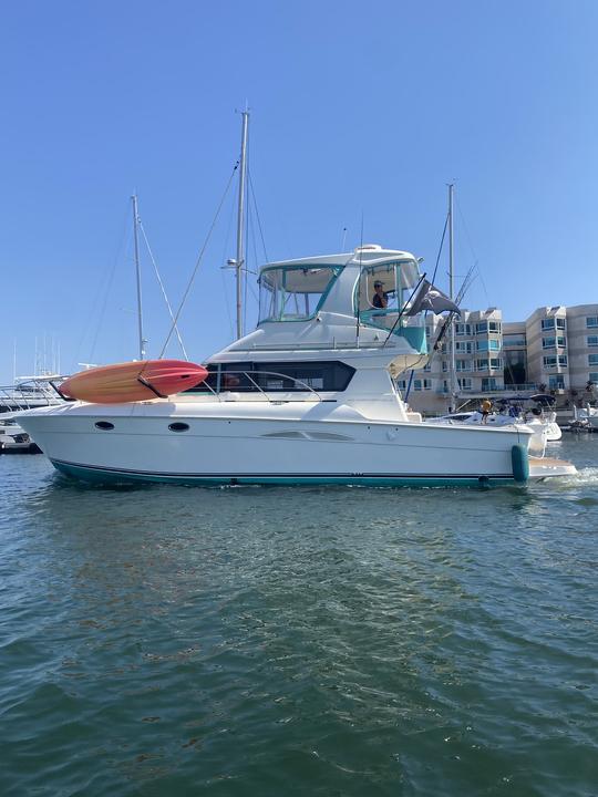 Yacht Fly Silverton de 52 pieds Le plus grand nombre de rendez-vous sur H2O FUN ! à Marina del Rey