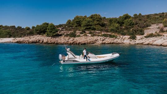 Speed boat with skipper, full day 10 hours