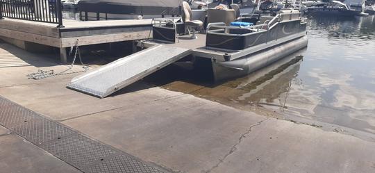 Wheelchair Accessible FISHING Pontoon Boat