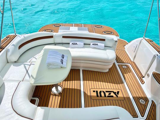 MOTO ACUÁTICA IMPECABLE DE MÁS DE 46 pies (incluida en el alquiler de 4, 6 u 8 horas). SEARAY SUNDANER 46 pies