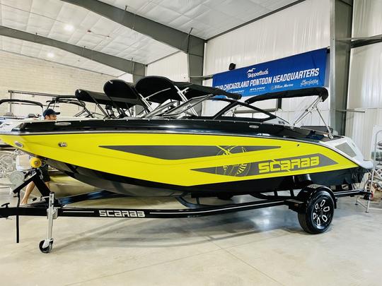 Scarab Bowrider bimotor 2023 para alugar em Johnsburg, Illinois