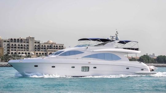 Luxury Majesty 88ft Yacht: Ideal for Long and Short Term Charters in Dubai