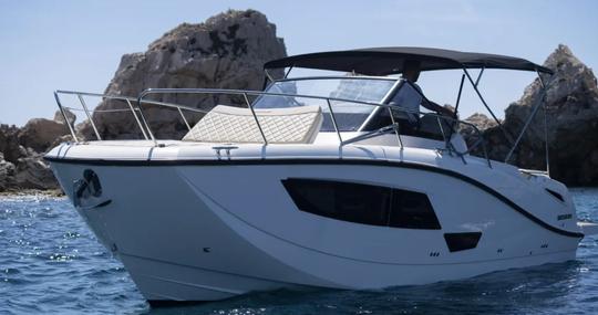 Quicksilver 875 Sundeck 2024 to cruise Ibiza and Formentera!