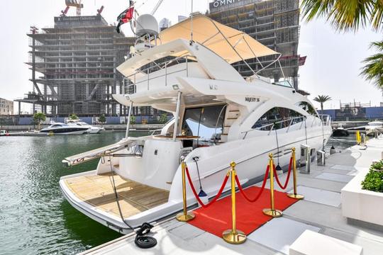 Majesty 60 Power Mega Yacht based in Dubai