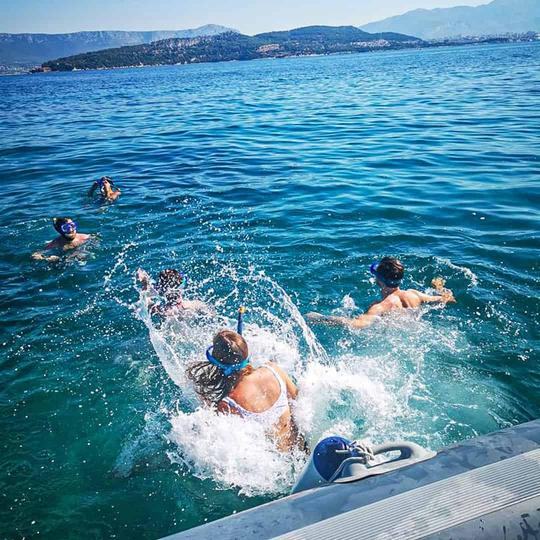 Blue Lagoon & Trogir Private Half-day Speedboat Tour from Split