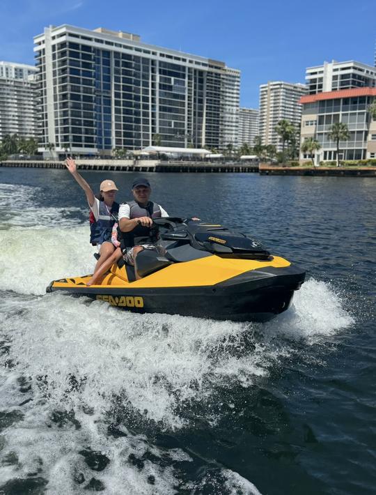 120 Minute Guided Jet ski Tour at Golden beach Intracoastal