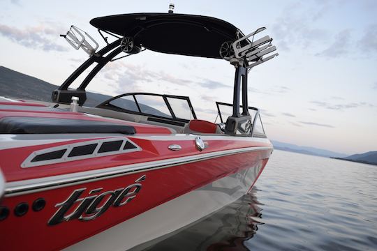 Tige R20 Surf boat for Rent in the Okanagan