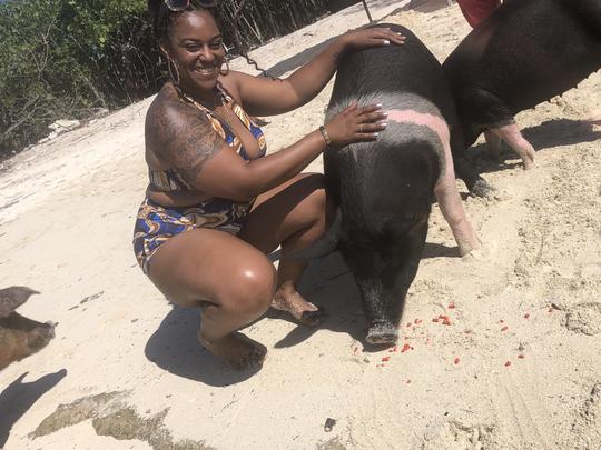 Journée parfaite à la plage privée avec une console centrale de 29 pieds !