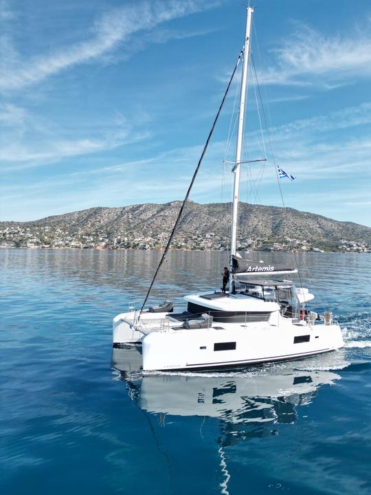 Location de catamaran de croisière Lagoon 42 Artemis à Naxos, Grèce