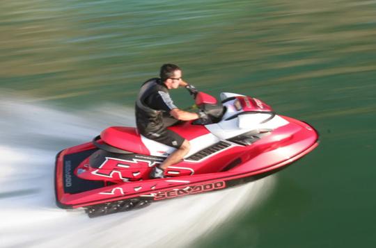 Bote y remolque Seadoo RXP Jetski con capacidad para 2 personas, Smith Mountain Lake, Virginia