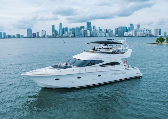 60ft Rodman Yacht For Charter in Miami - Private Captain and Crew!