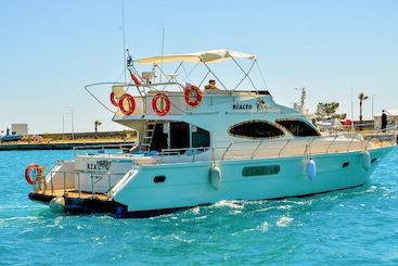 Exclusive 12 Person Motor Yacht Charter on Kundu in Antalya, Turkey!